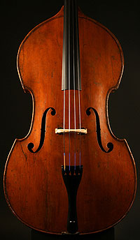 Jaquet-Gand gamba shaped upright bass