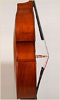 German double bass side