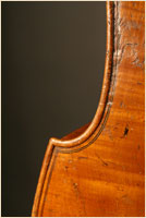 Jaquet-Gand upright bass raised edges